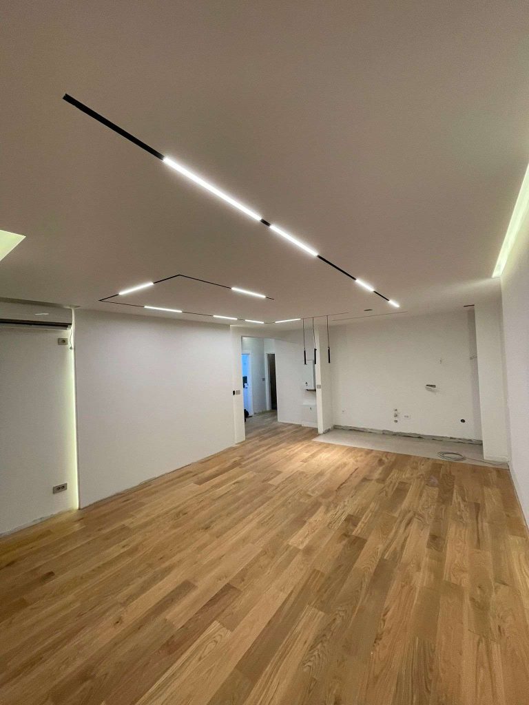 LED skrivač izveden u prostoru u Beogradu na vodi