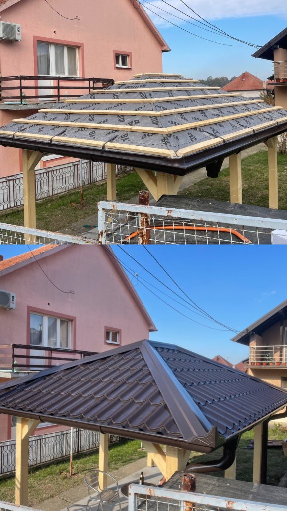 Izrada op&scaron;ivki krova u Baćevcu