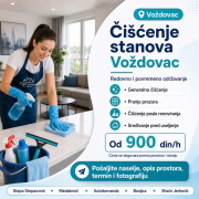 Či&scaron;ćenje stanova Voždovac - generalno i posle renoviranja