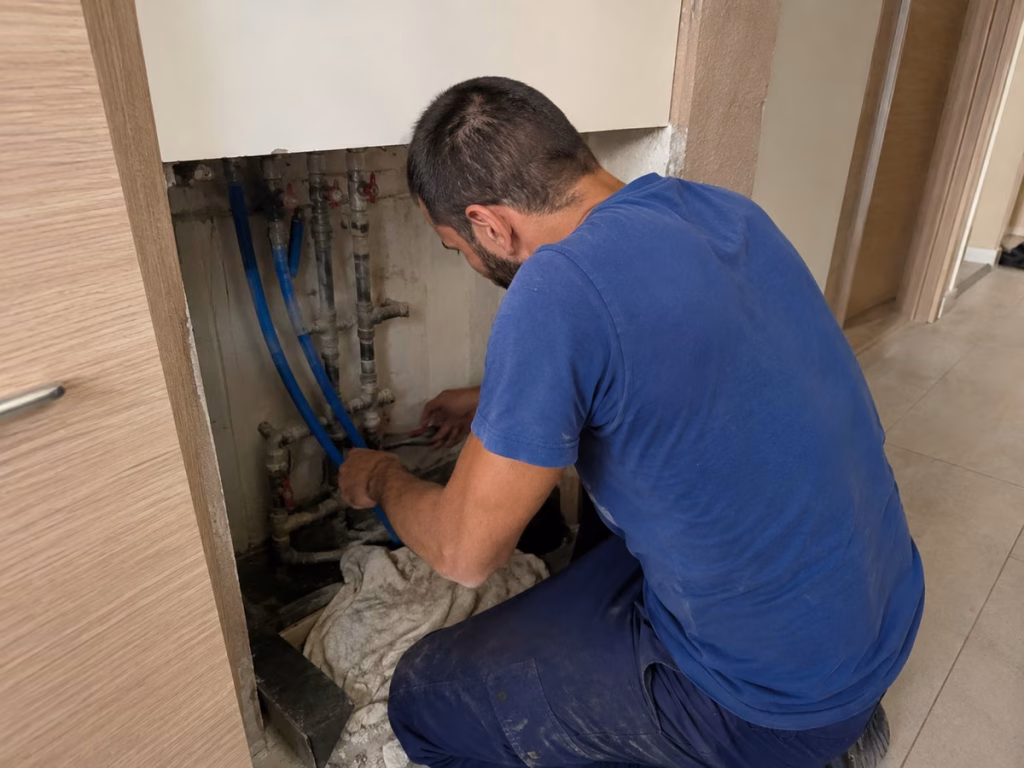 Vodoinstalater Novi Beograd radi na vodovodnim instalacijama i cevima u stanu